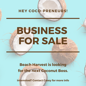 Beach Harvest is for sale!